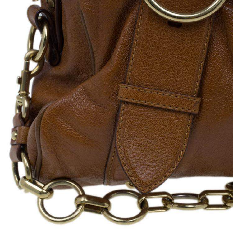 Pre Owned Marc Jacobs Brown Leather Shoulder Bag