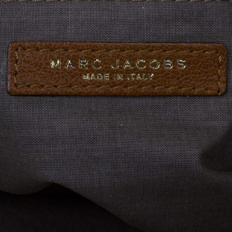 Pre Owned Marc Jacobs Brown Leather Shoulder Bag