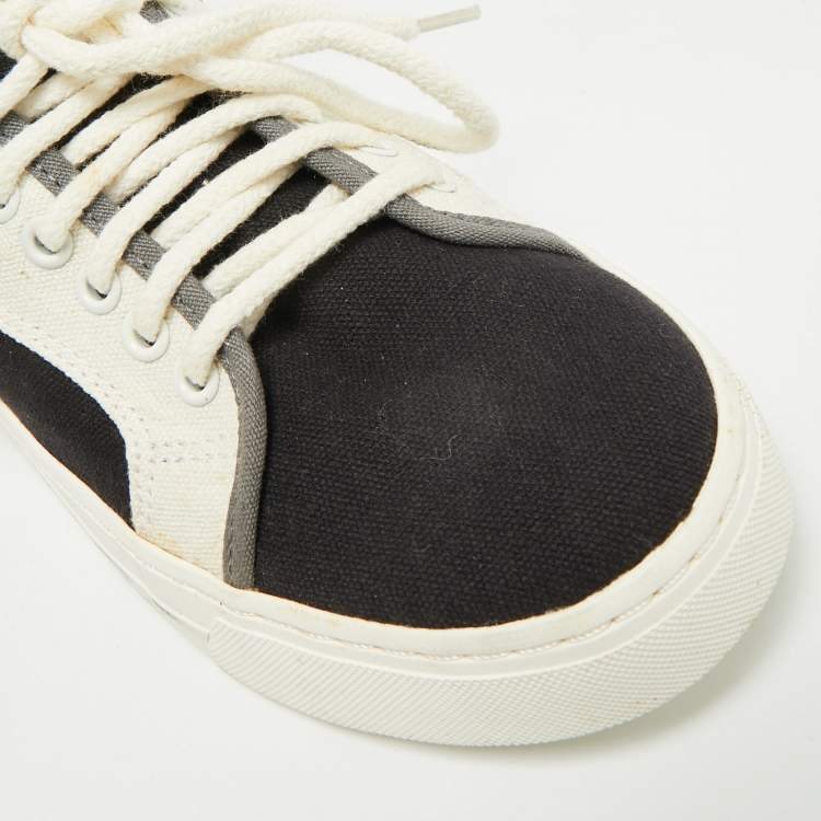 مملوكة مسبقًا Marc by Marc Jacobs Don't Panic Size 36 Multicolor Canvas Mid Top Sneakers