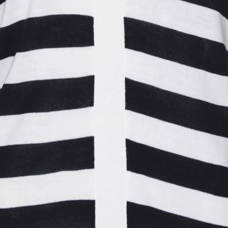 مملوكة مسبقًا Marina Rinaldi Multicolor Stripe Knit Fabric Sweatshirt L