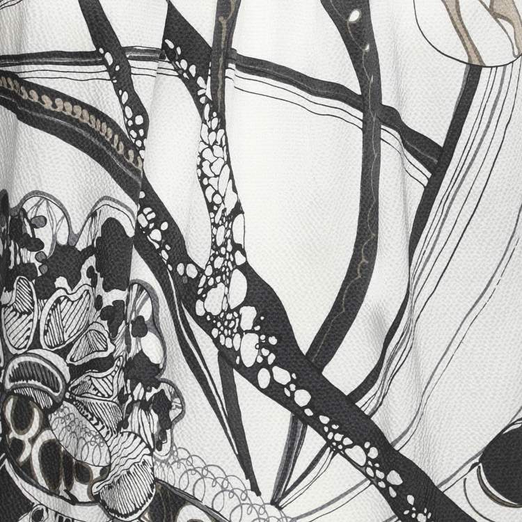 Pre Owned Marina Rinaldi Multicolor Silk Sleeveless Tops L