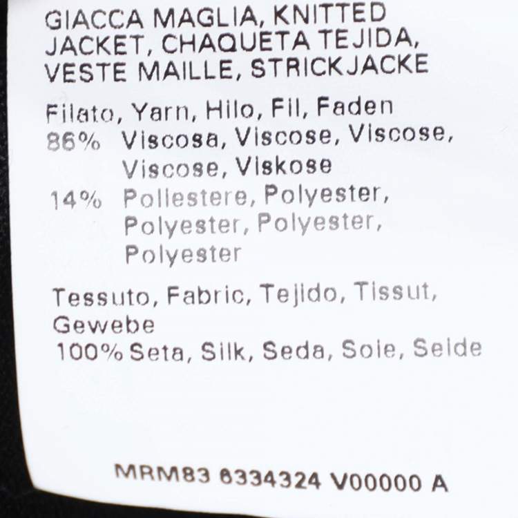 Pre Owned Marina Rinaldi Black Stretch Knit Belted Sweatshirt XL