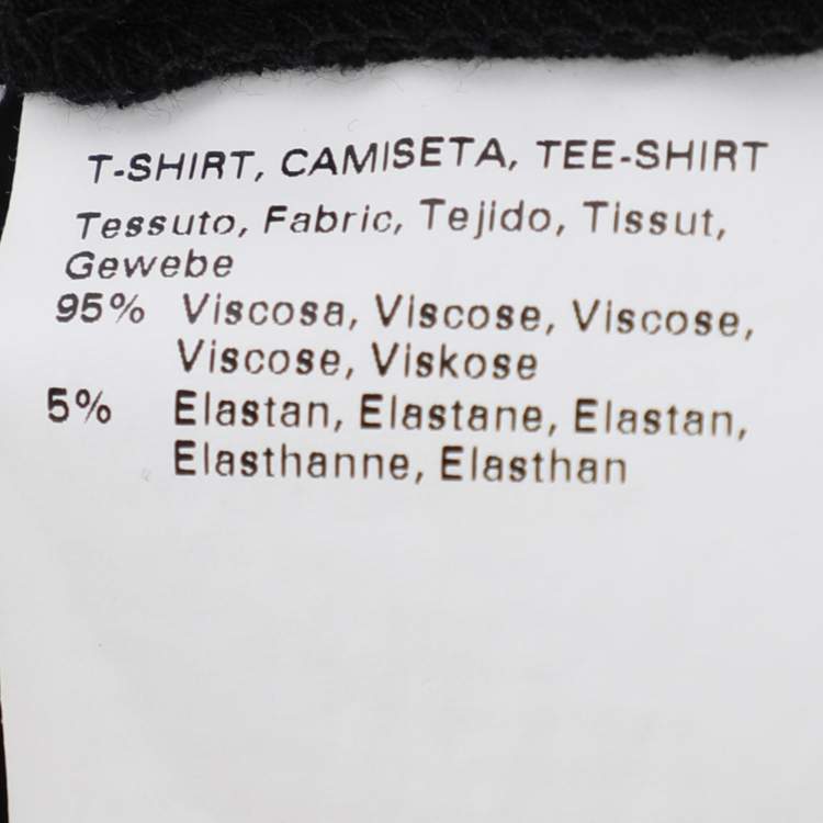 مملوكة مسبقًا Marina Rinaldi Black Jersey Sequin Tank Top L