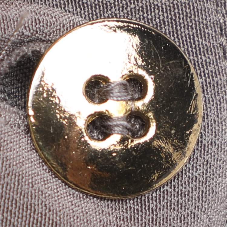 Pre Owned Marina Rinaldi Grey Silk Wide Leg Trouser L