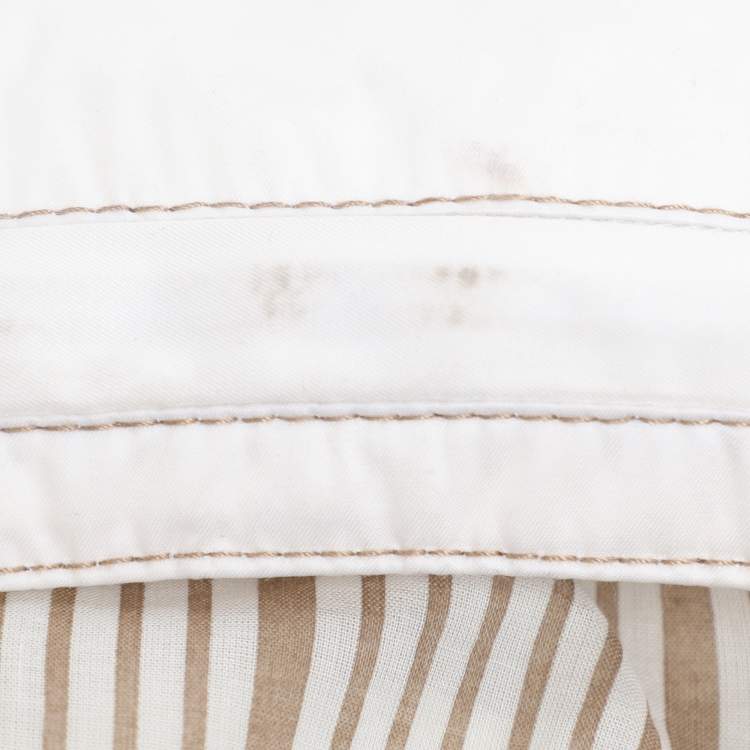 Pre Owned Marina Sport by Marina Rinaldi White Nylon Blend Zip Jackets L