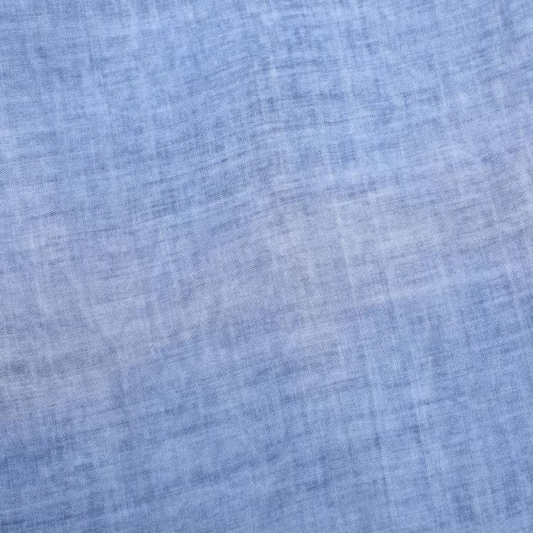 Pre Owned Voyage by Marina Rinaldi Blue Linen Trousers L