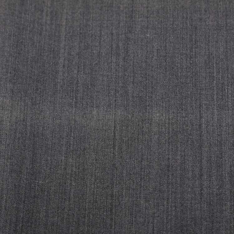 Pre Owned Marina Rinaldi Dark Grey Wool Blend Trousers L