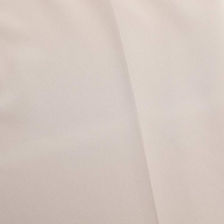 Pre Owned Marina Rinaldi Beige Crepe Trousers L