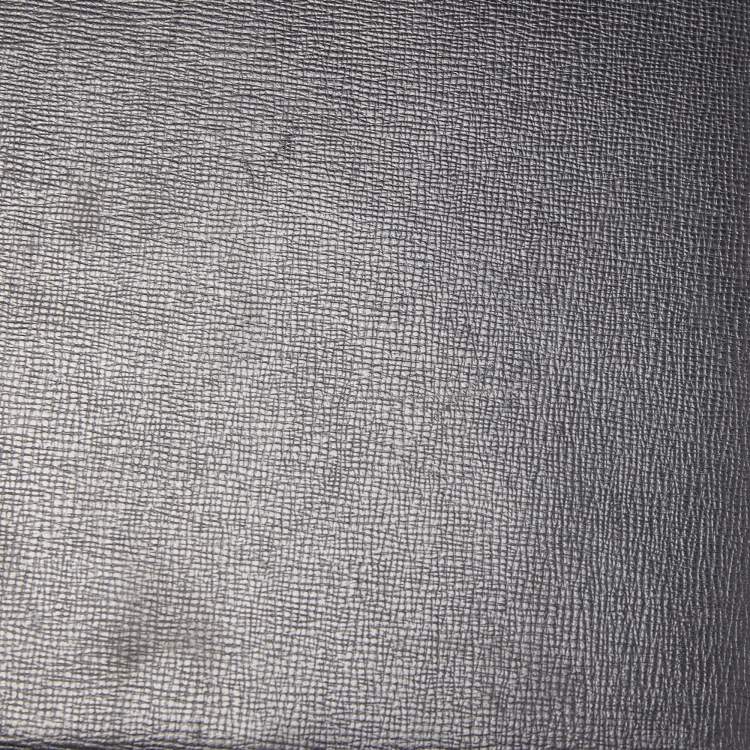 Pre Owned Mark Cross Black Leather Grace Box Bag