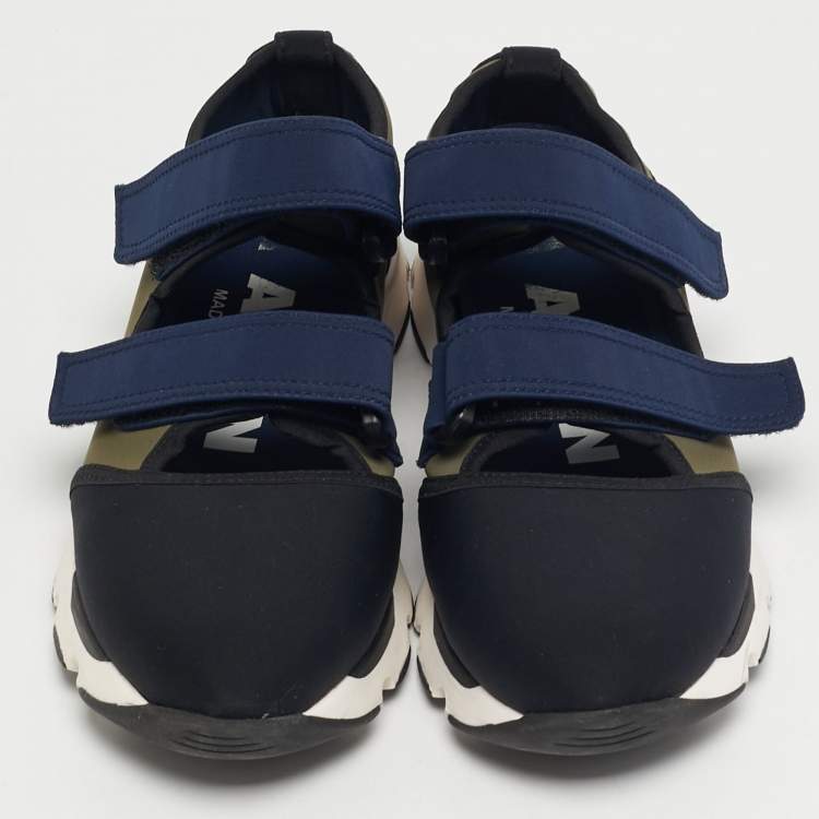 Pre Owned Marni Scarpa Size 36 Multicolor Nylon Low Top Sneakers