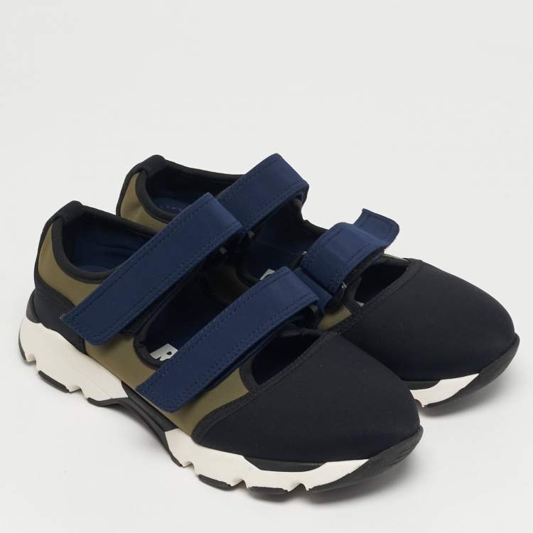 Pre Owned Marni Scarpa Size 36 Multicolor Nylon Low Top Sneakers