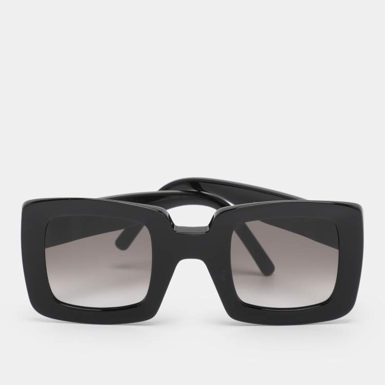 Pre Owned Marni Black ME625S Square Sunglasses