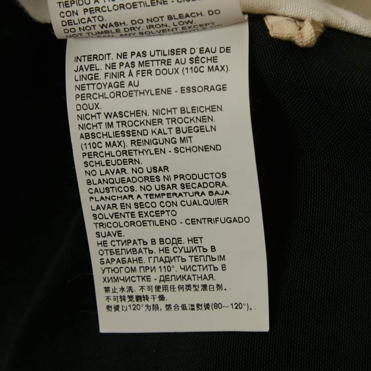 Pre Owned Marni Black Cotton Blend Pleated Knee Length Skirt S 