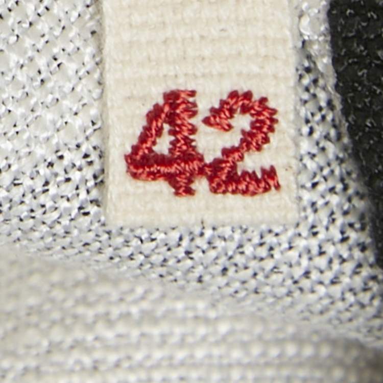 مملوكة مسبقًا Marni Black/White Brushstroke Print Hemp Blend Gauze Cropped Tank Top M