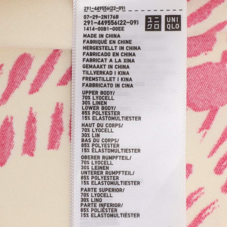 Pre Owned فساتين مارني بتعدد الألوان من ليوسيل وكتان مطوي قصير مقاس متوسط (ميديوم)