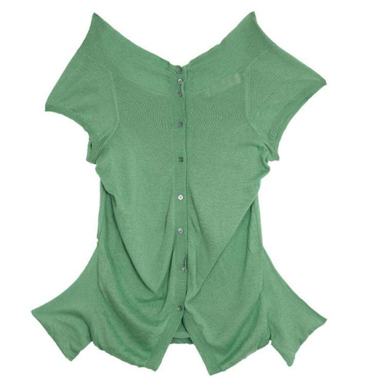 Pre Owned Marni Short Sleeve Knit Top XS