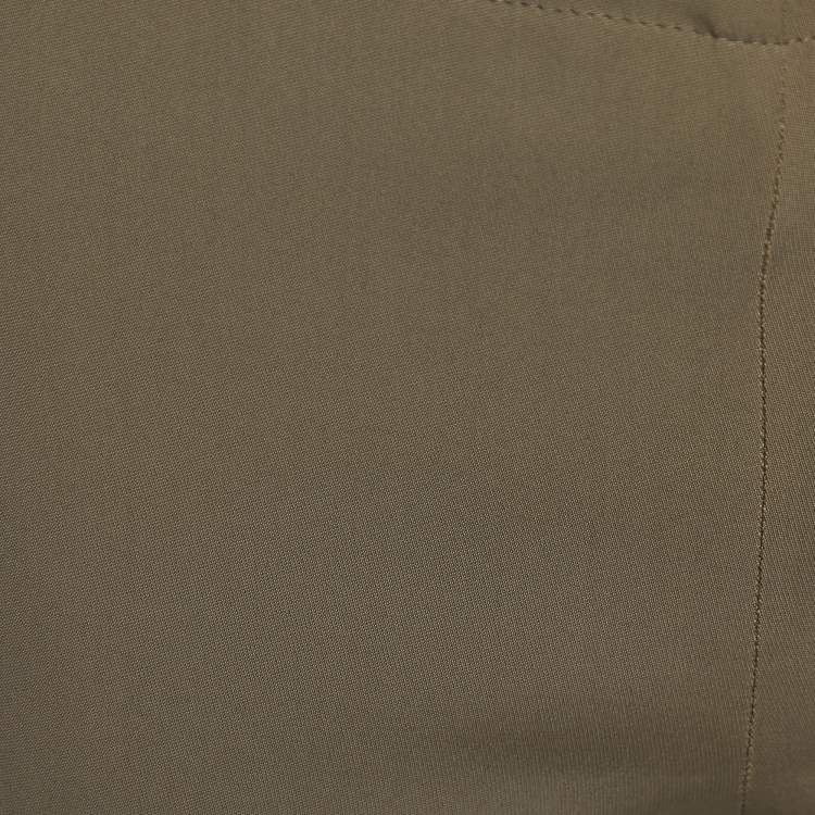 Pre Owned Marni Beige Stretch Cropped Leggings S
