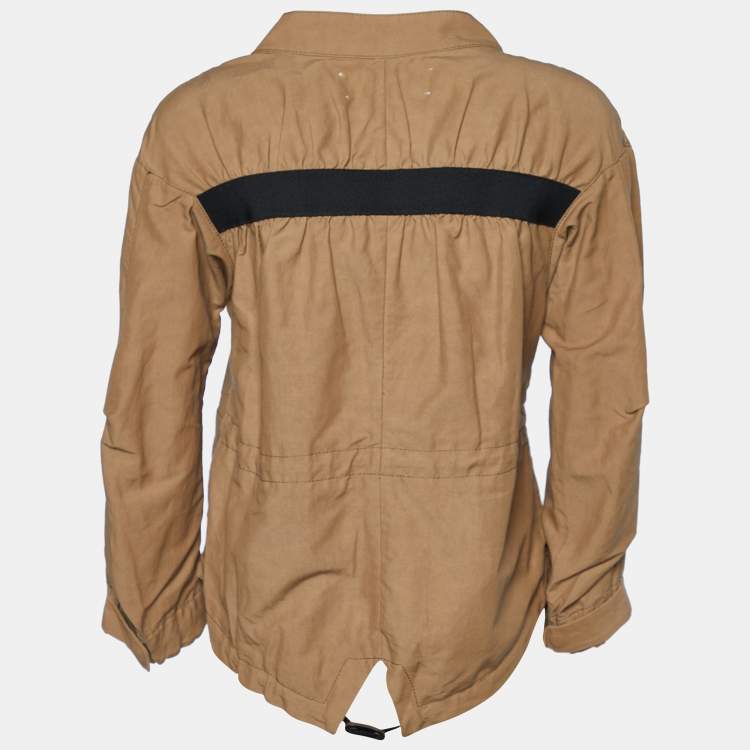 Marni Brown Cotton Zip Front Jacket S Marni | TLC