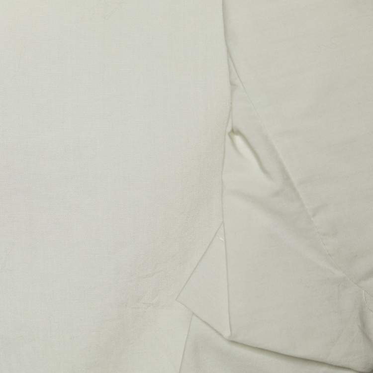 Pre Owned Marni Grey Cotton Knot Detail Sleeveless Top S