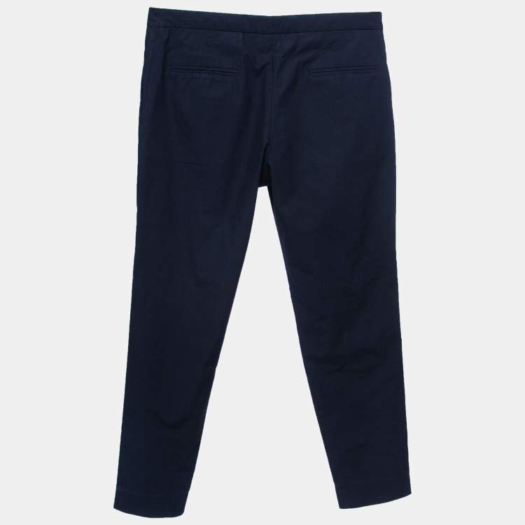 Buy online Navy Blue Cotton Flat Front Casual Trousers from Bottom Wear for  Men by Rodamo for ₹1459 at 35% off | 2024 Limeroad.com