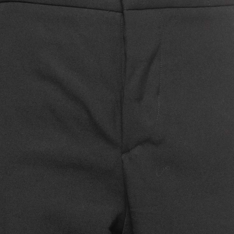 Pre Owned Marni Black Wool Tailored Trousers M