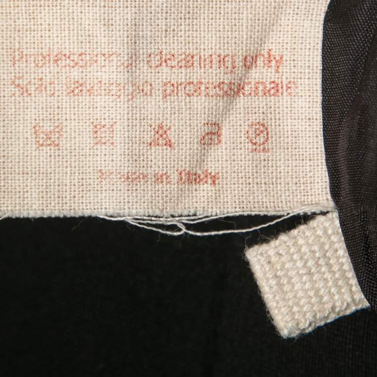 Pre Owned Marni Black Wool Bermuda Shorts M