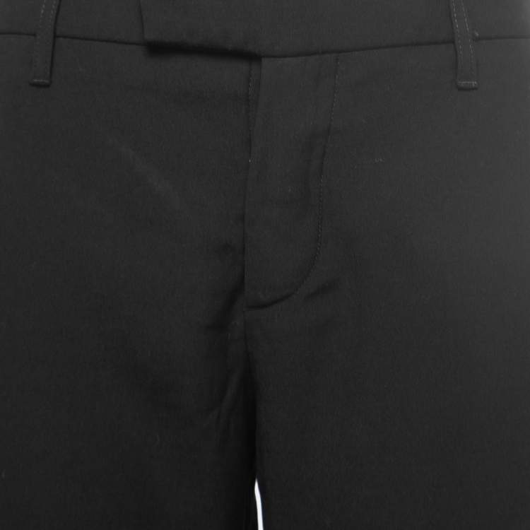 Pre Owned Marni Black Wool Bermuda Shorts M
