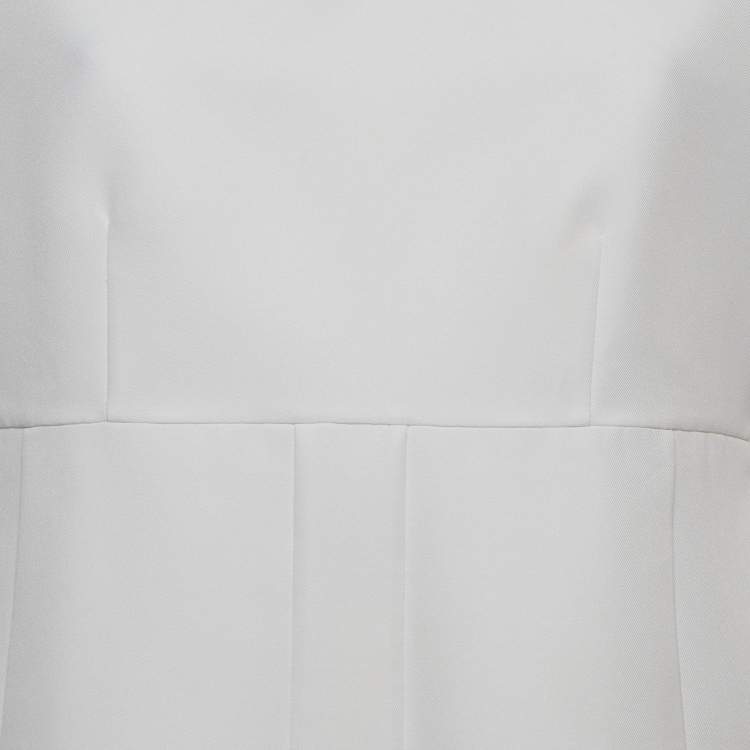 Pre Owned Marni White Peplum Top M