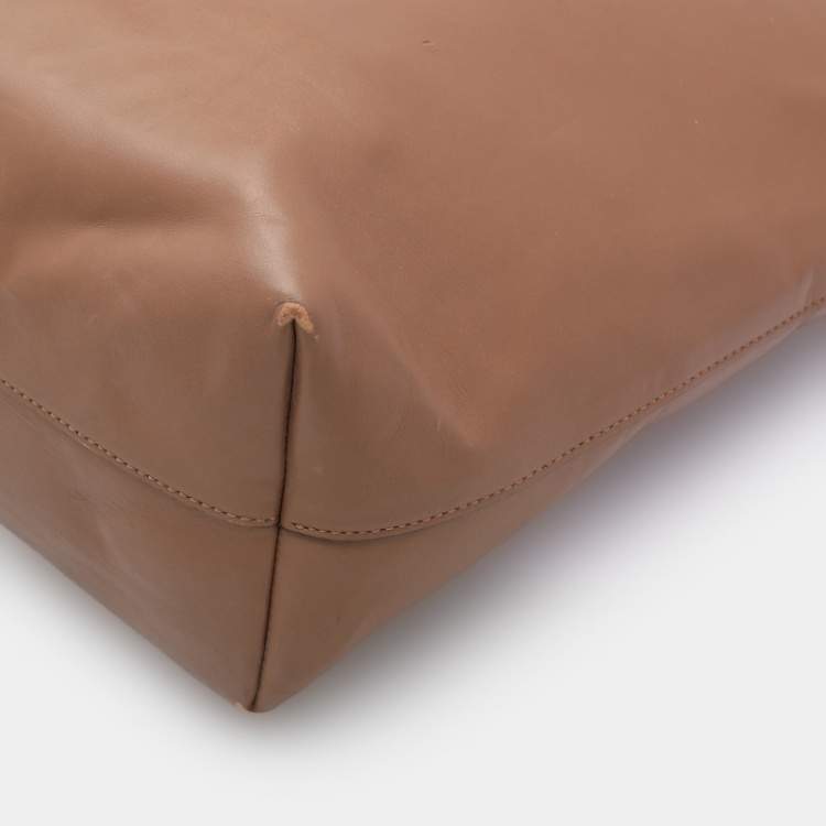 Pre Owned Marni Brown Leather Tote