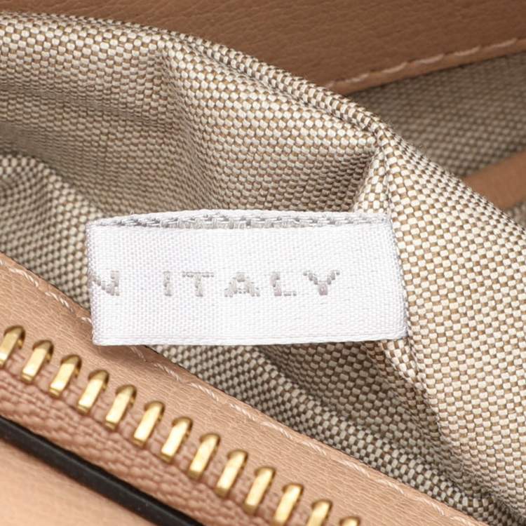 Pre Owned Marni Beige Leather Push Lock Flap Shoulder Bag