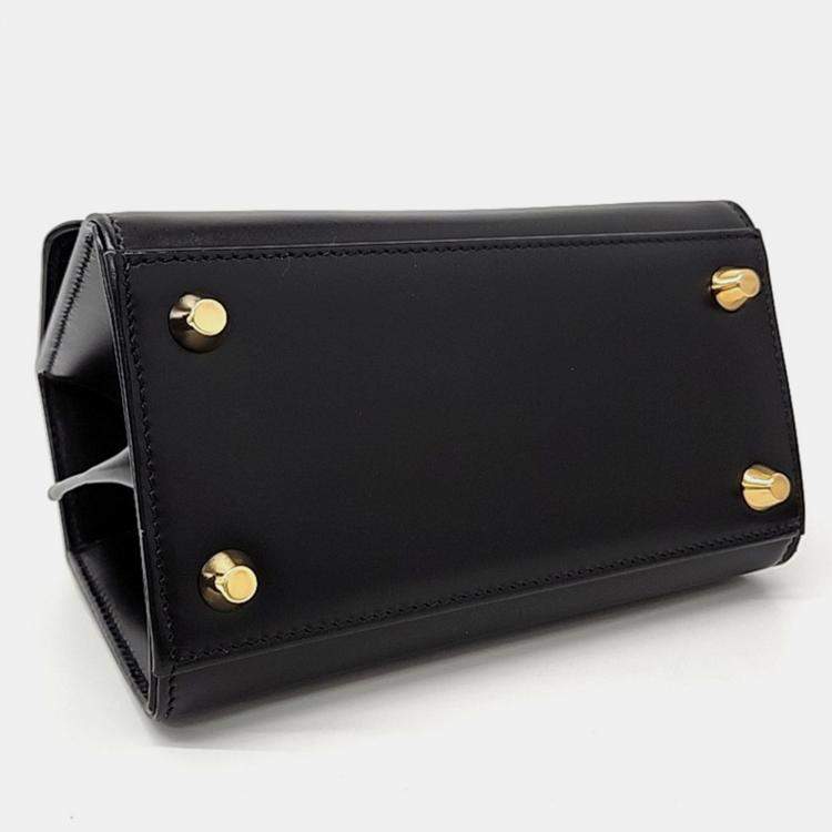Pre Owned Marni Black Leather Relativity Mini Bag