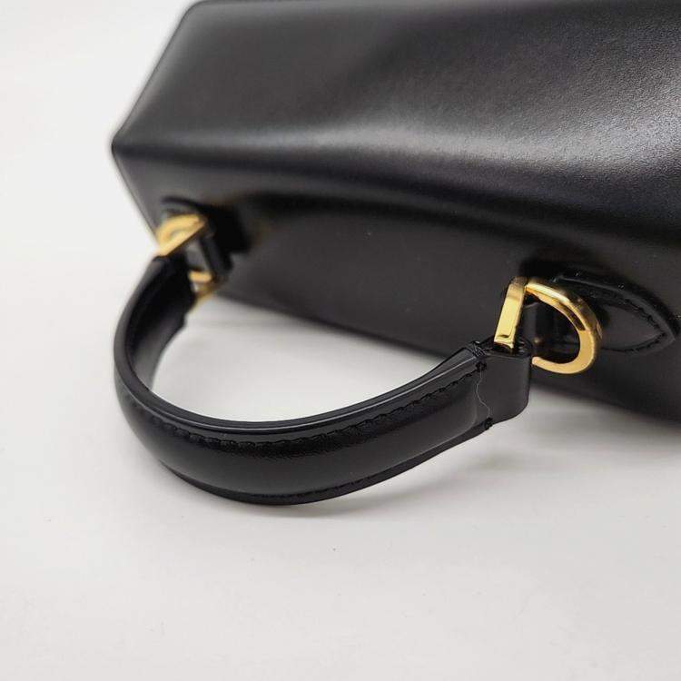 Pre Owned Marni Black Leather Relativity Mini Bag