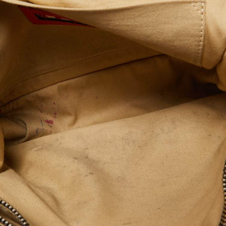 Pre Owned Marni Red Leather Soft Trunk Shoulder Bag