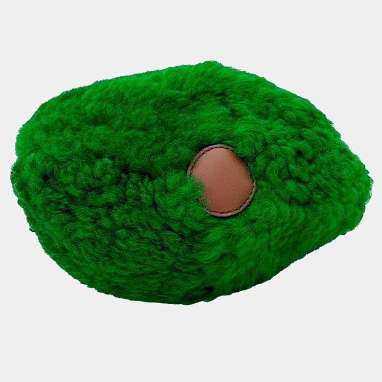 Pre Owned Marni Green Shearling Fur Marni Green Fur shearling tote bag