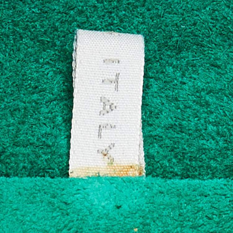 Pre Owned Marni Green Leather Vertical Tote