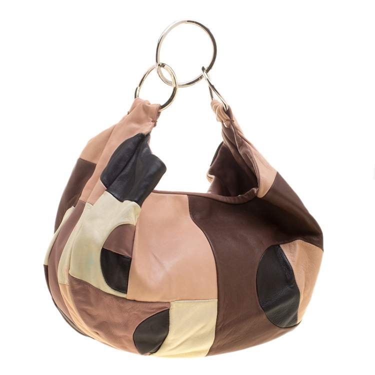 مملوكة مسبقًا Marni Multicolor Leather Hobo