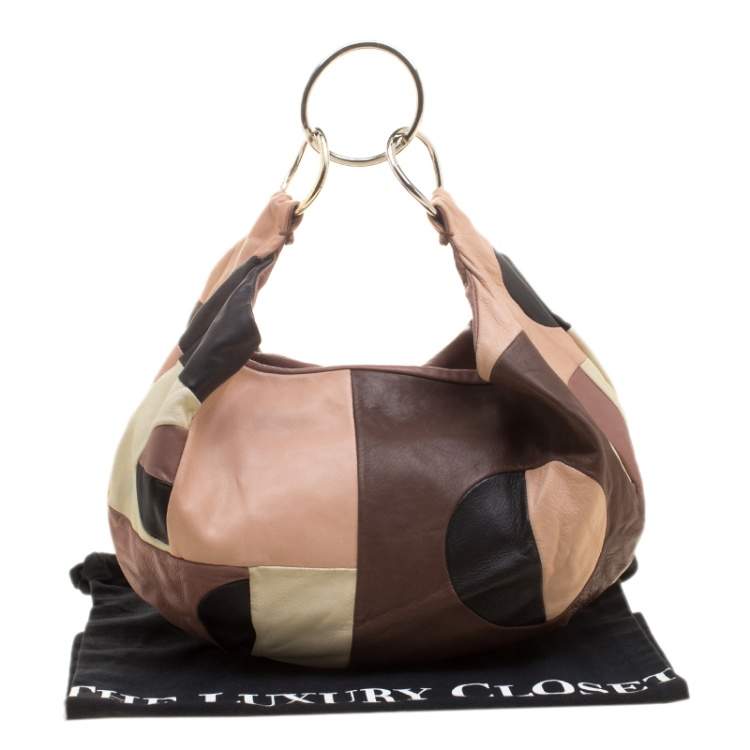 مملوكة مسبقًا Marni Multicolor Leather Hobo