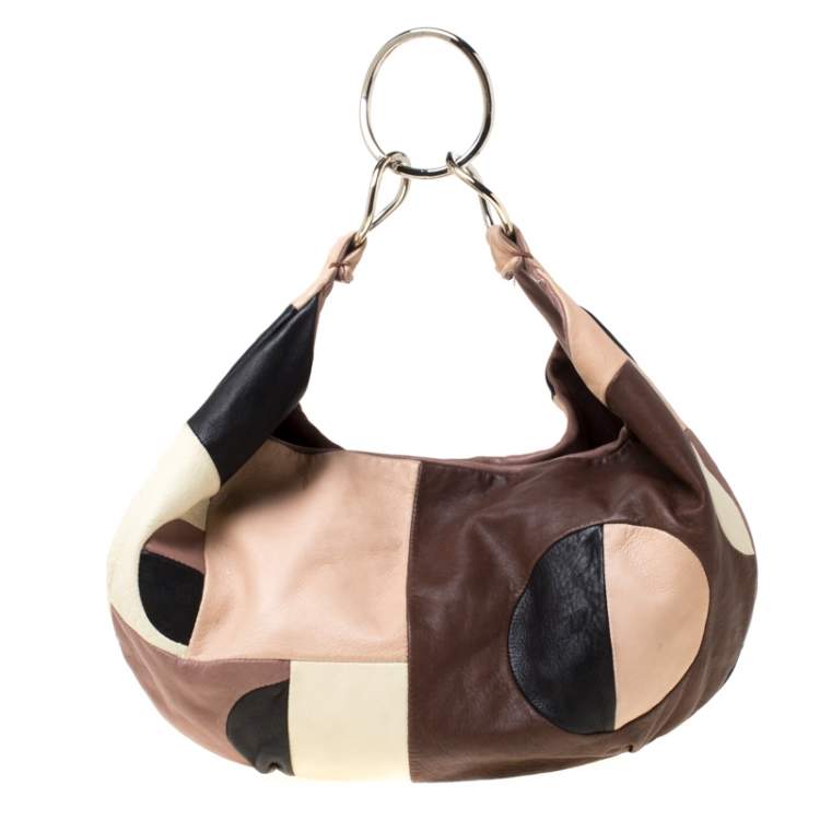 مملوكة مسبقًا Marni Multicolor Leather Hobo