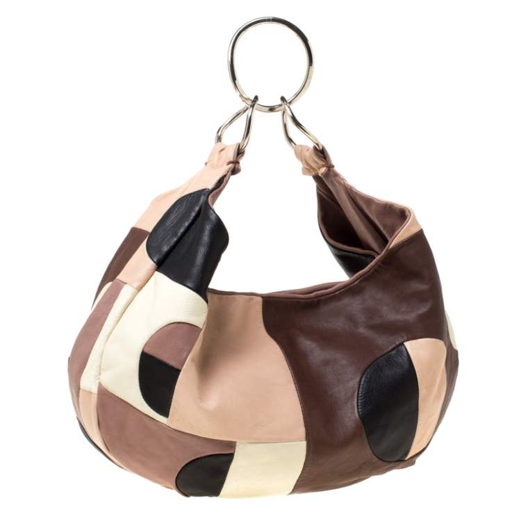 مملوكة مسبقًا Marni Multicolor Leather Hobo