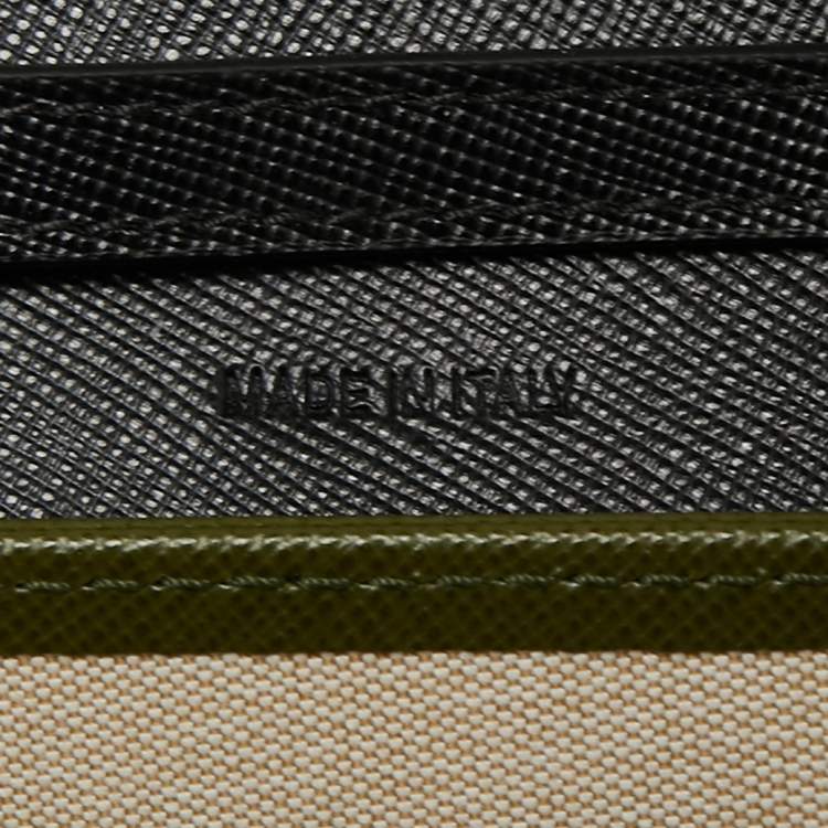 Pre Owned Marni Multicolor Leather Fold Over Pochette Bag