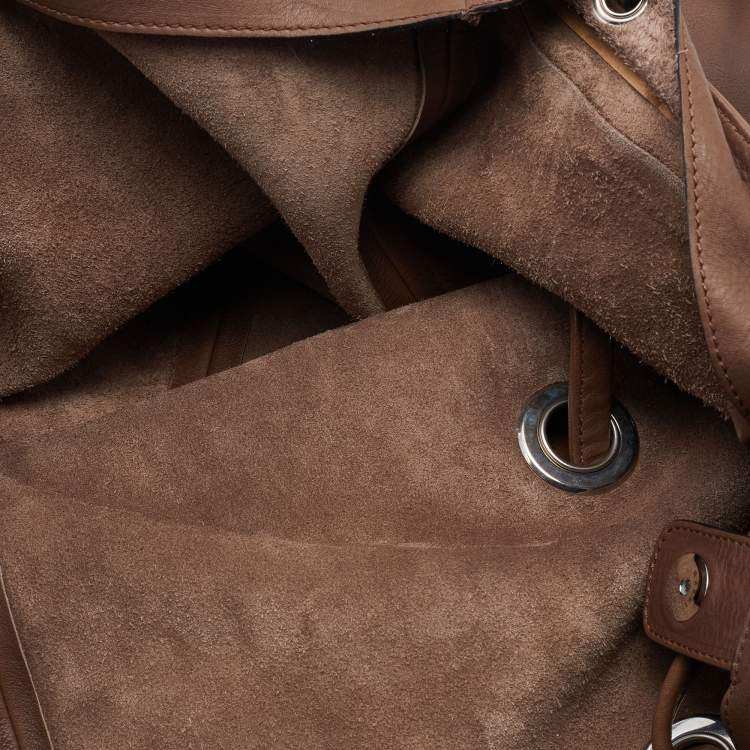Pre Owned Marni Brown Leather Tote