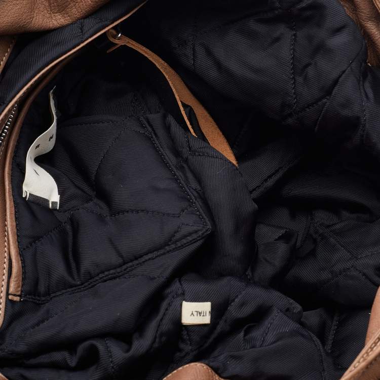 Pre Owned Marni Brown Leather Tote