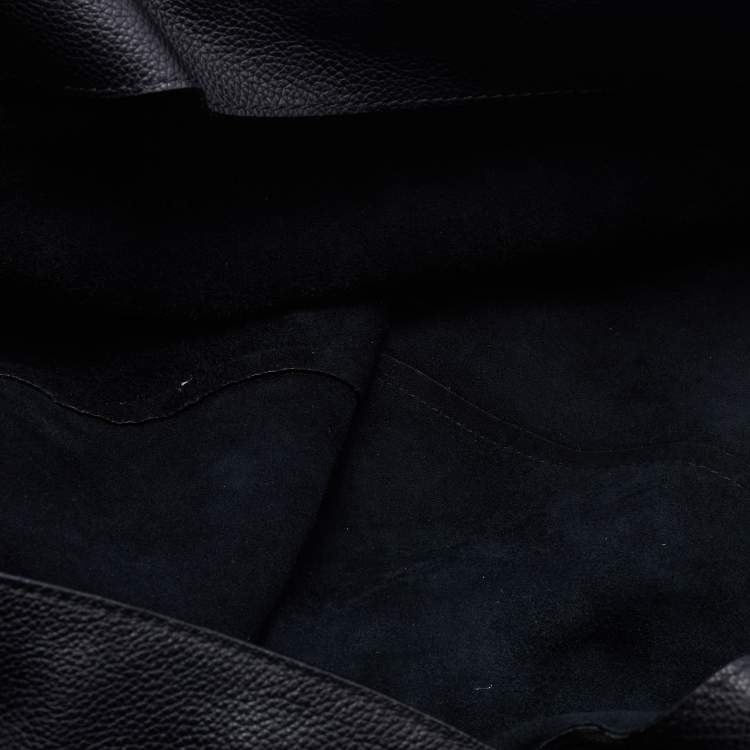 Pre Owned Marni Black Leather Oversized Hobo