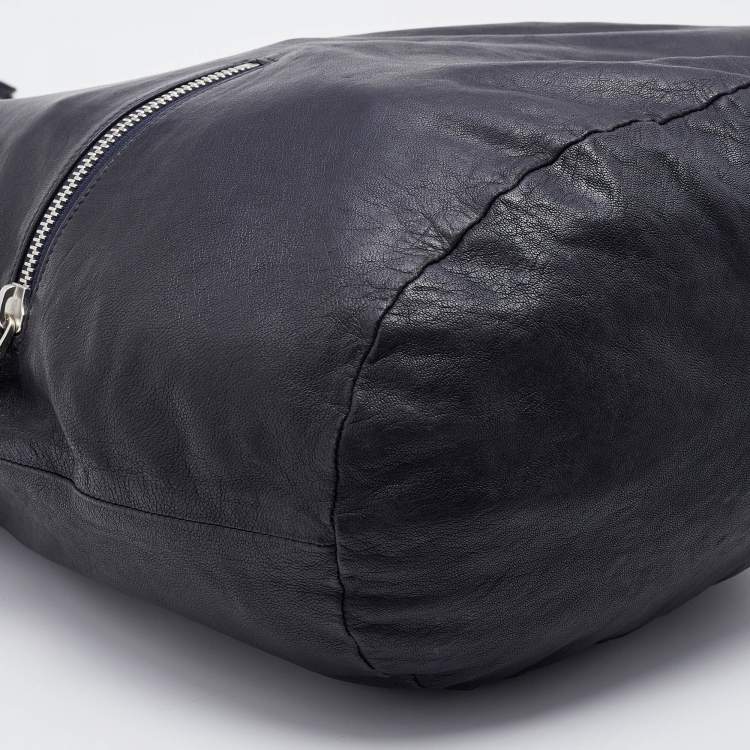 مملوكة مسبقًا Marni Black Leather Bucket Shoulder Bag
