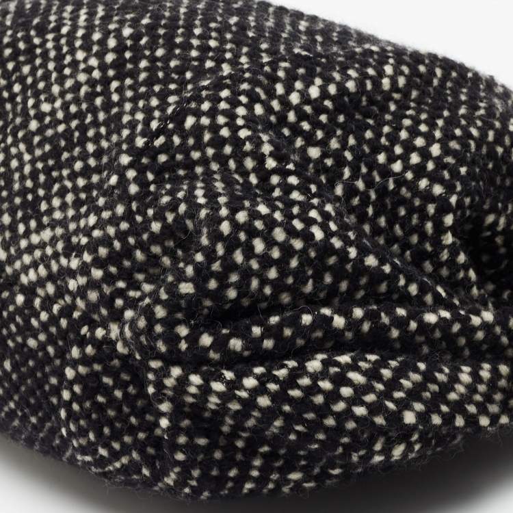مملوكة مسبقًا Marni Black/White Woven Wool Shoulder Bag