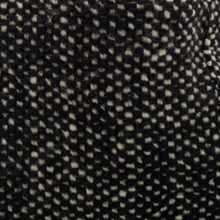 مملوكة مسبقًا Marni Black/White Woven Wool Shoulder Bag
