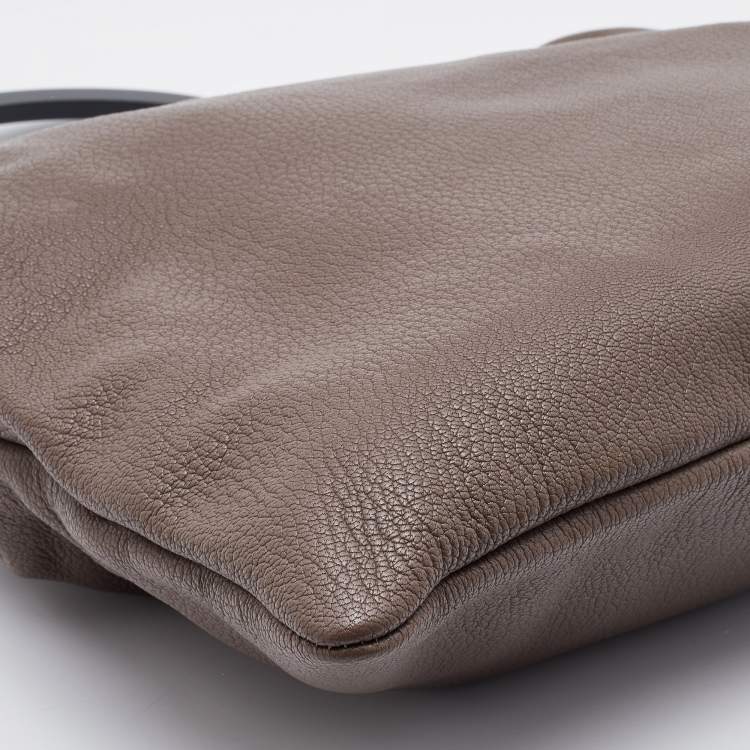 Pre Owned Marni Brown Leather Frame Bag