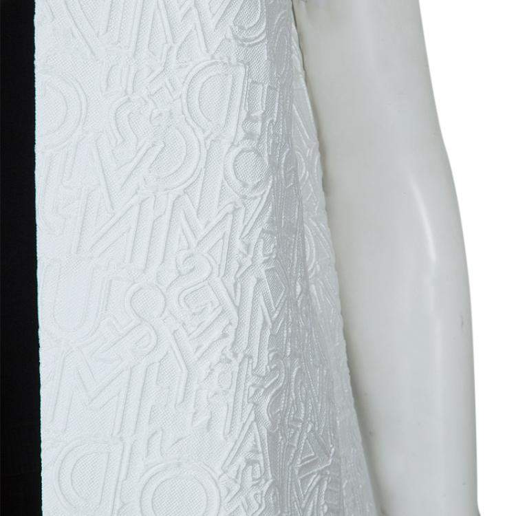 Pre Owned Mary Katrantzou White Textured Vest M