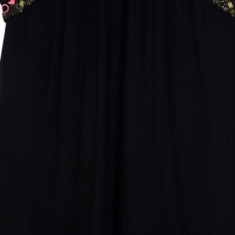 Pre Owned Matthew Williamson Embellished Halterneck Dress S