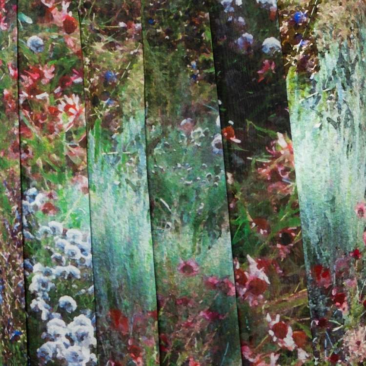 Pre Owned Max Mara Green Floral Printed Silk Canneti Pants S